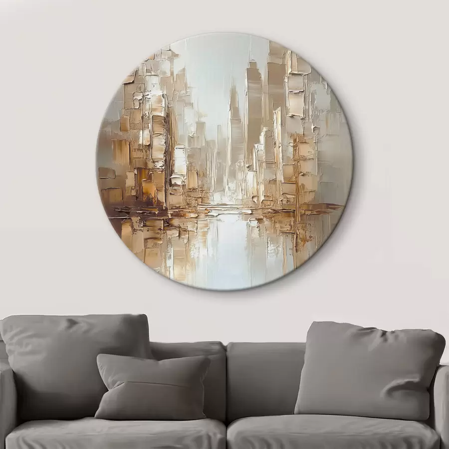 Fototapete Abstraktion mit nachgeahmten Pinselstrichen r42132