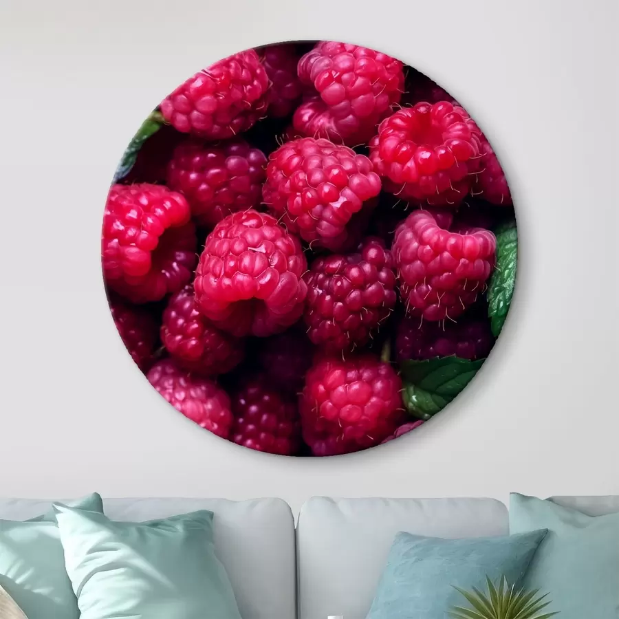 Wandbilder Reife Himbeeren r41013