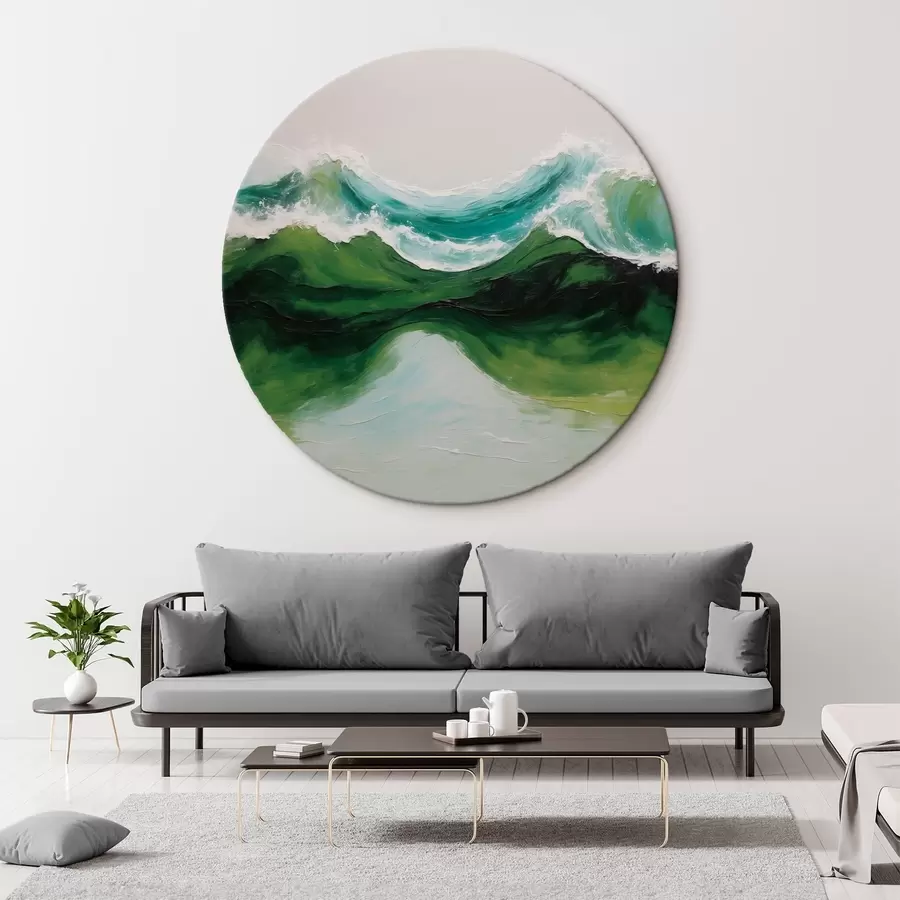 Wandbilder Grüne Welle r41028
