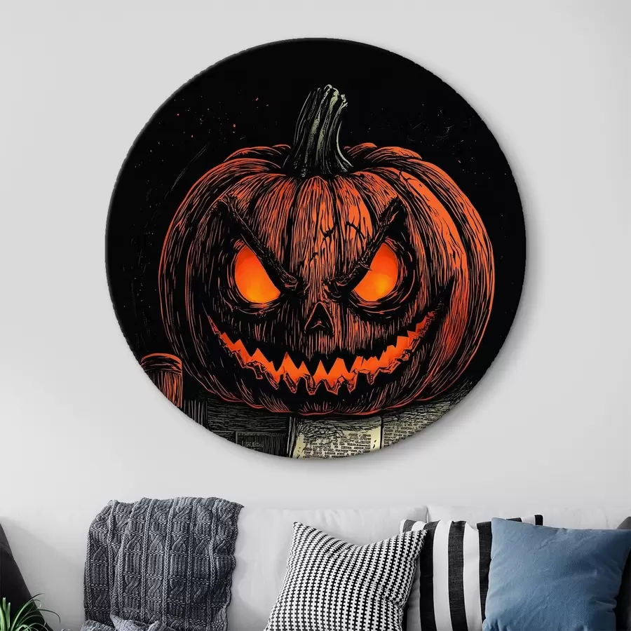Wandbilder Kürbis nv halloween r41132