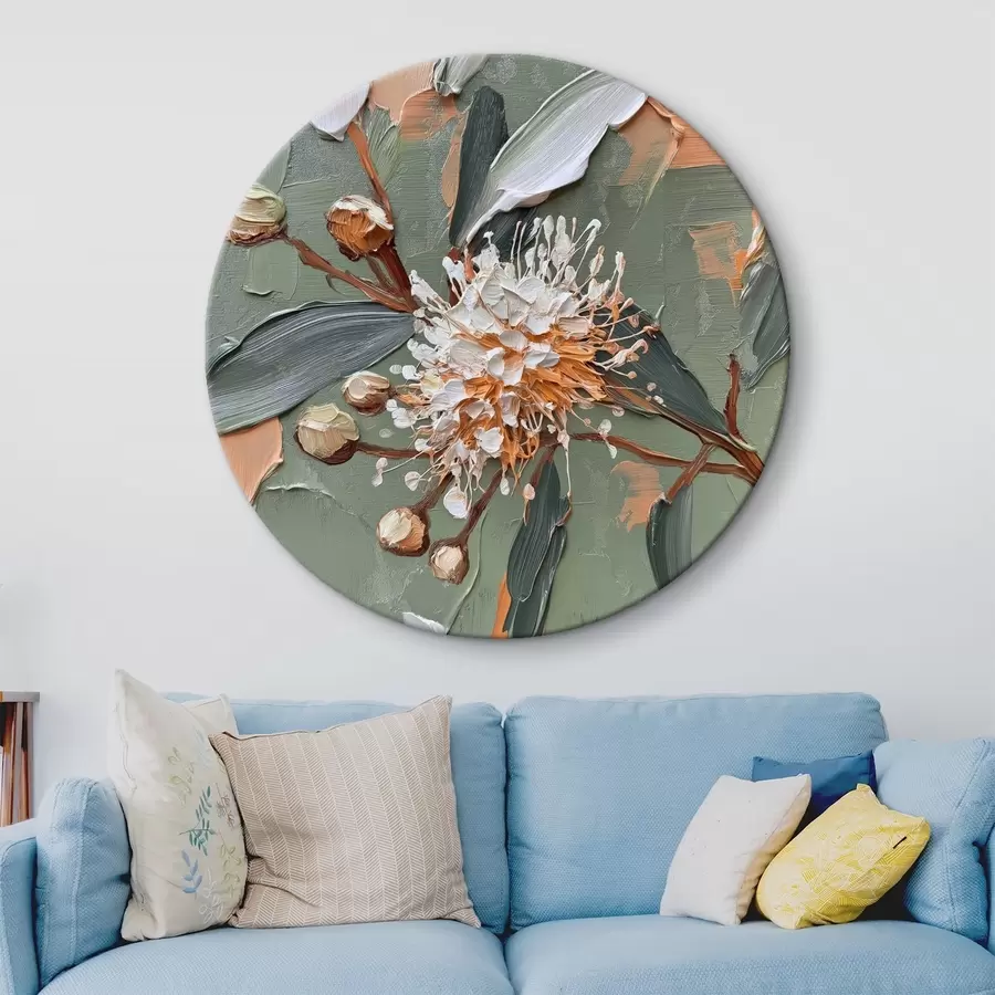 Wandbilder Zweig mit Blumen r41155