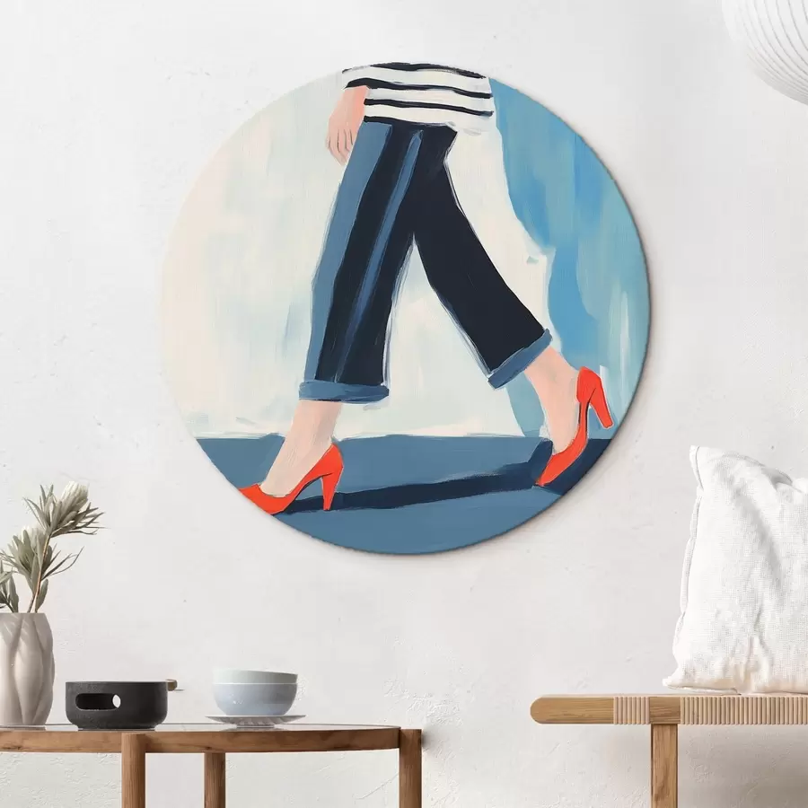 Wandbilder Spaziergang für Mädchen r41161