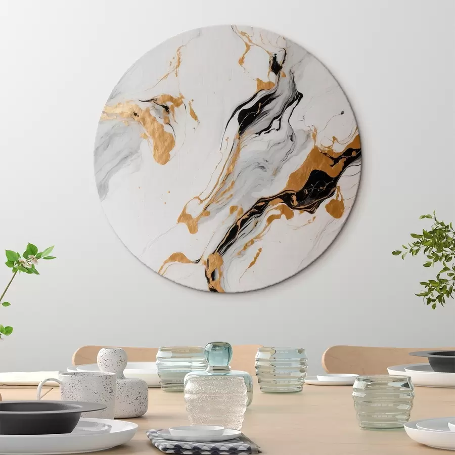 Wandbilder Abstrakte Malerei auf Marmor r41291