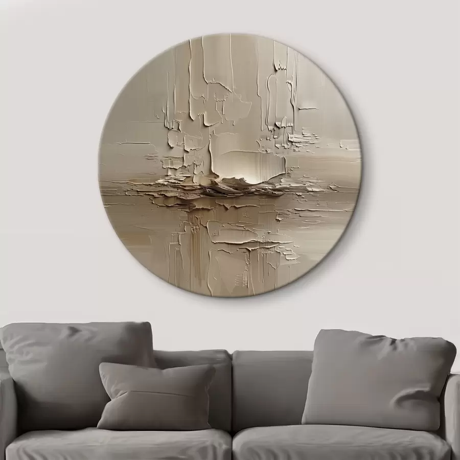 Wandbilder Abstraktion mit Nachahmung von großen Pinselstrichen r41356