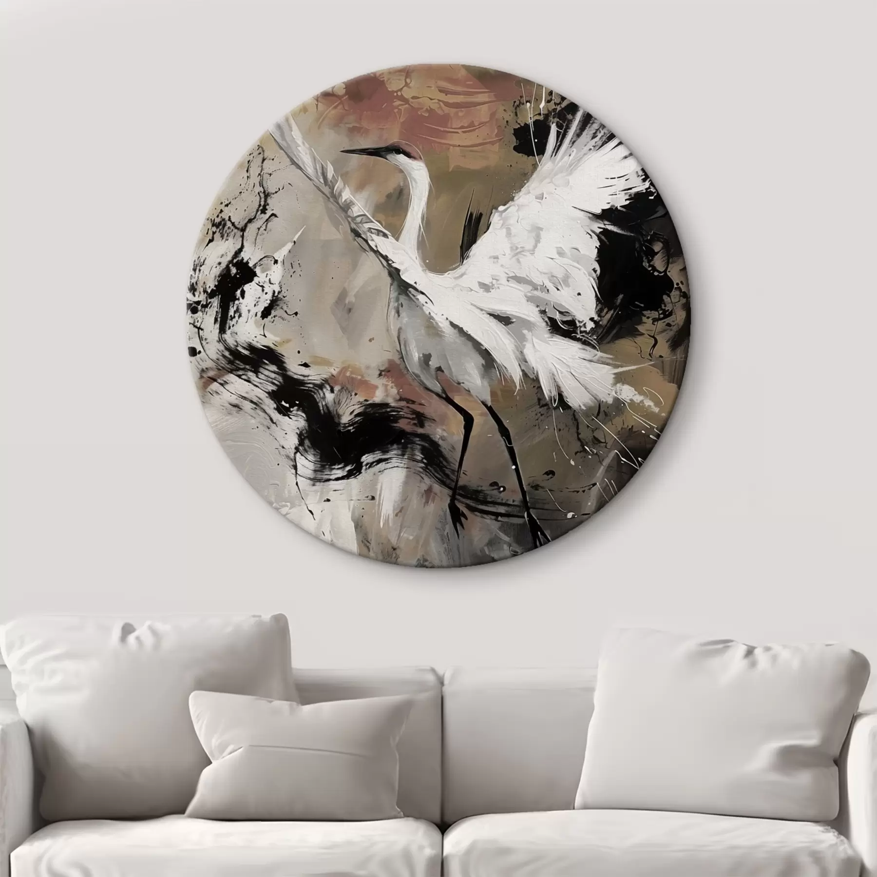 Wandbilder Japanischer Kranich r41397