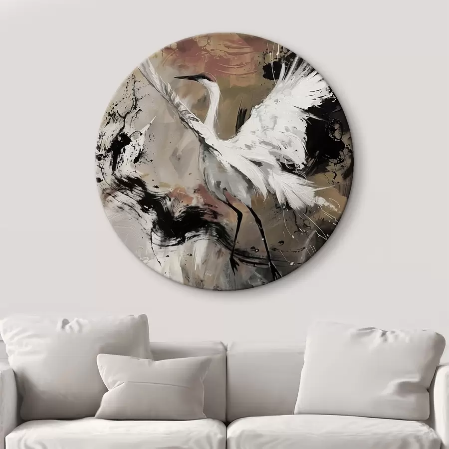 Wandbilder Japanischer Kranich r41397