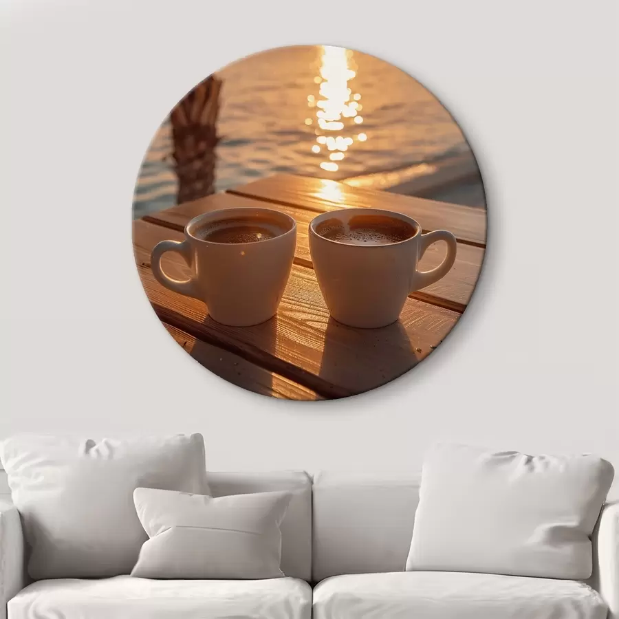 Wandbilder Kaffee am Meer r41431