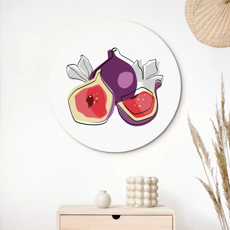 Wandbilder Lineare, abstrakte Zeichnung r41467