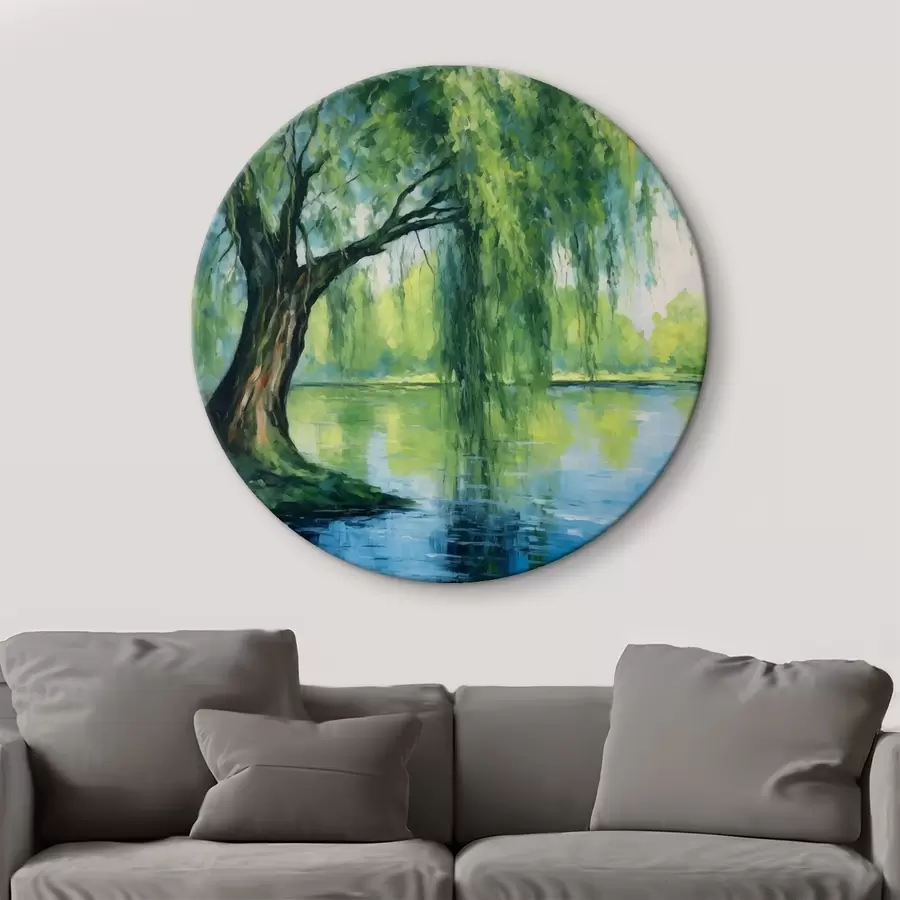 Wandbilder Weide am Fluss r41493