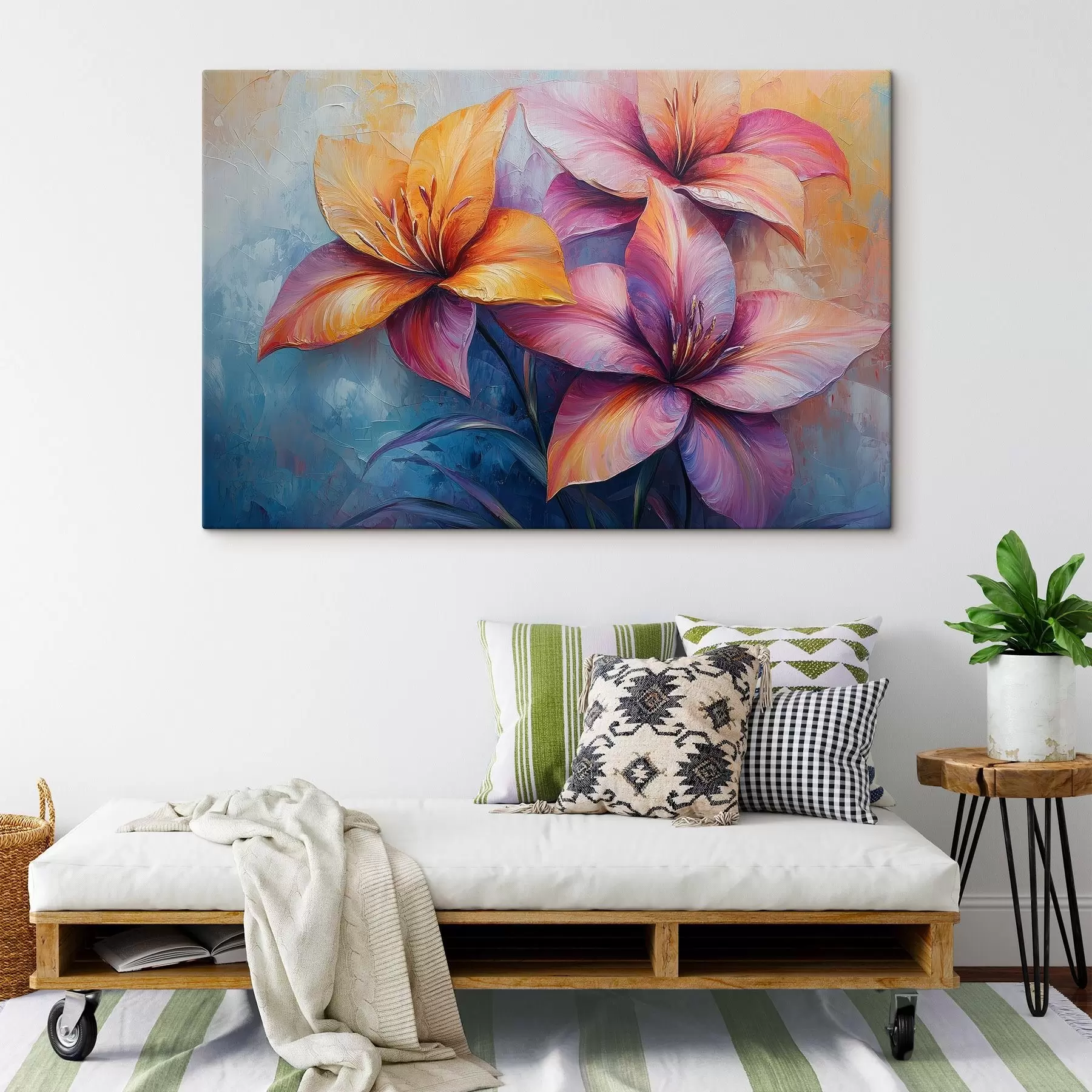 Wandbilder Drei große Blumen s42328