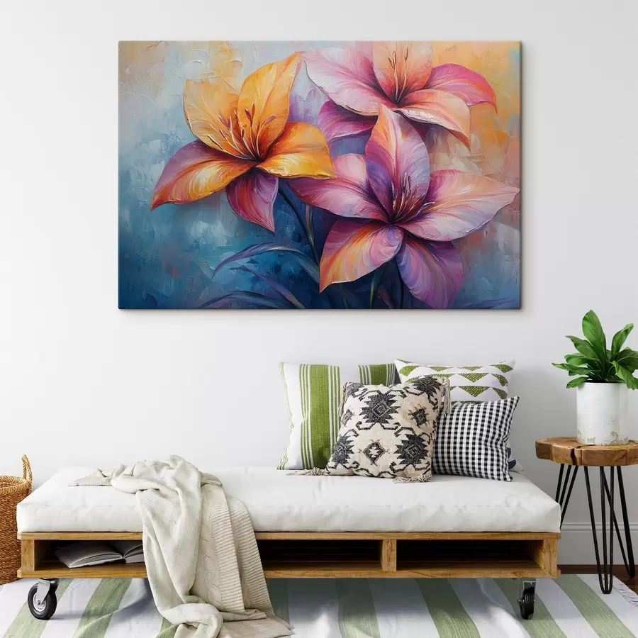 Wandbilder Drei große Blumen s42328