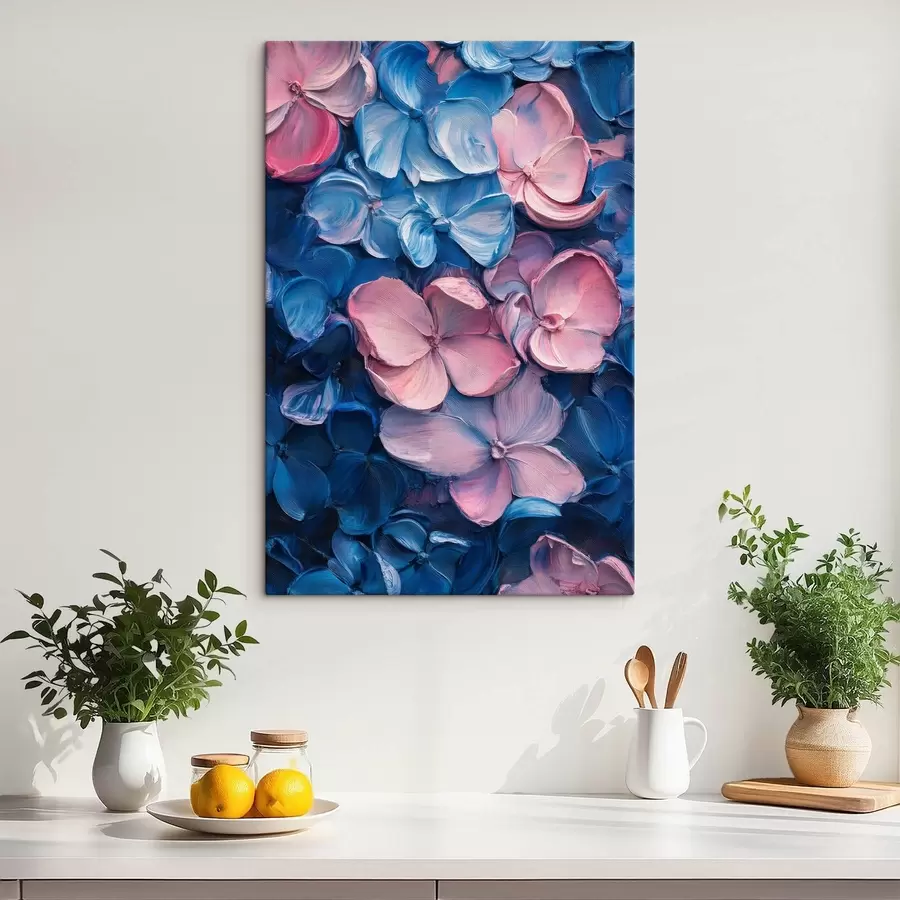 Wandbilder Blumen, Imitationsmodellierung s42180