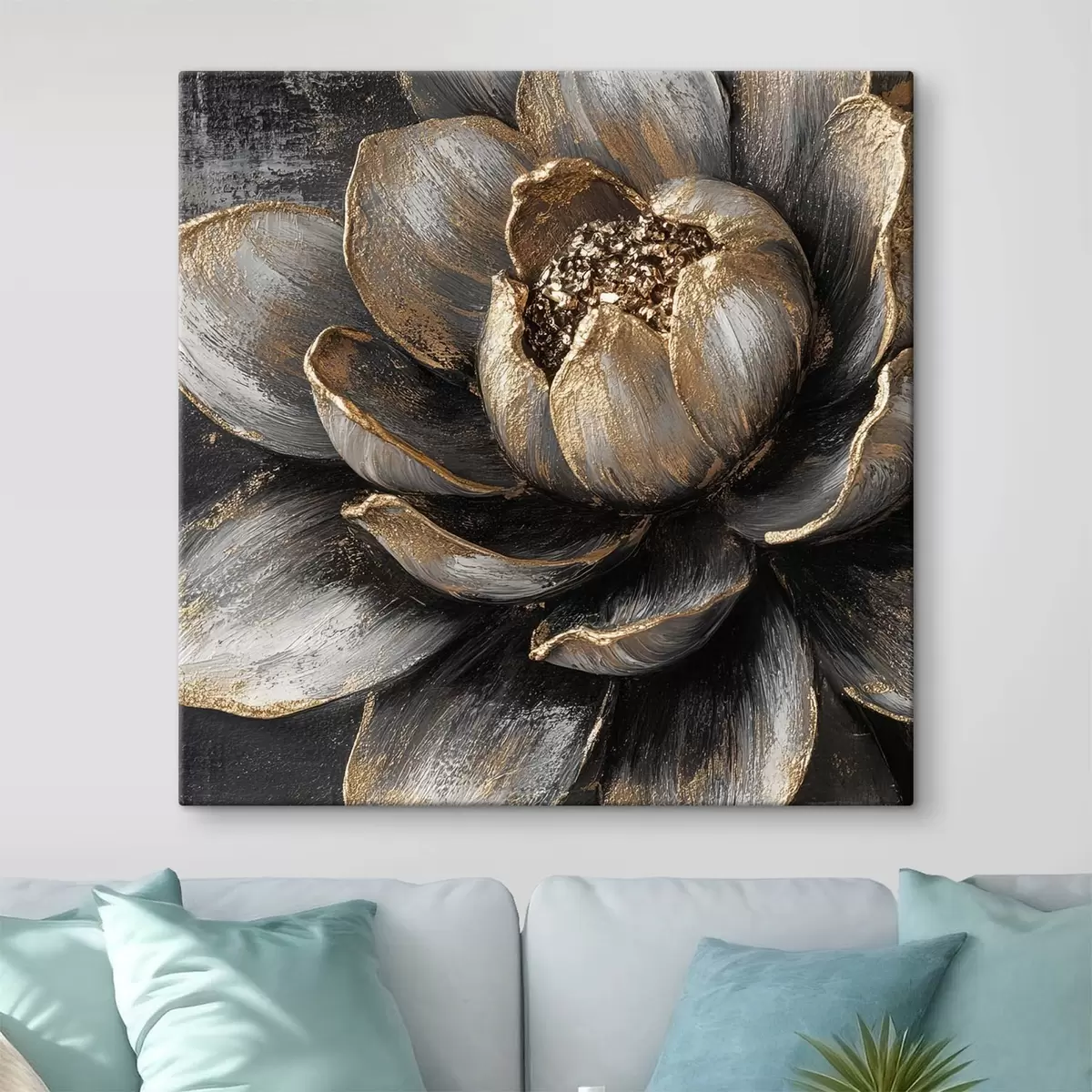 Wandbilder Große prachtvolle Blume s42182