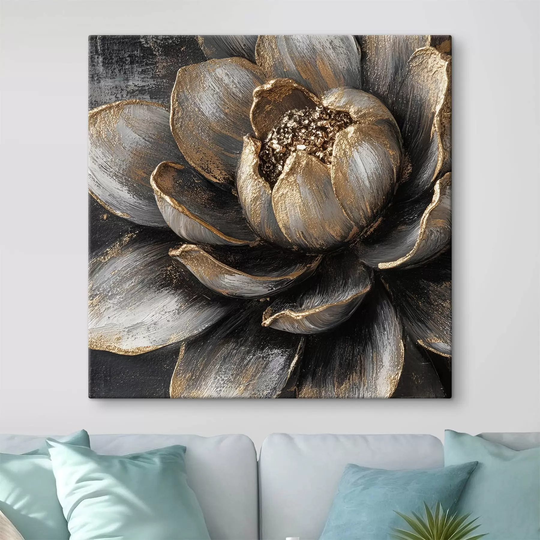 Fototapete Große prachtvolle Blume s42182