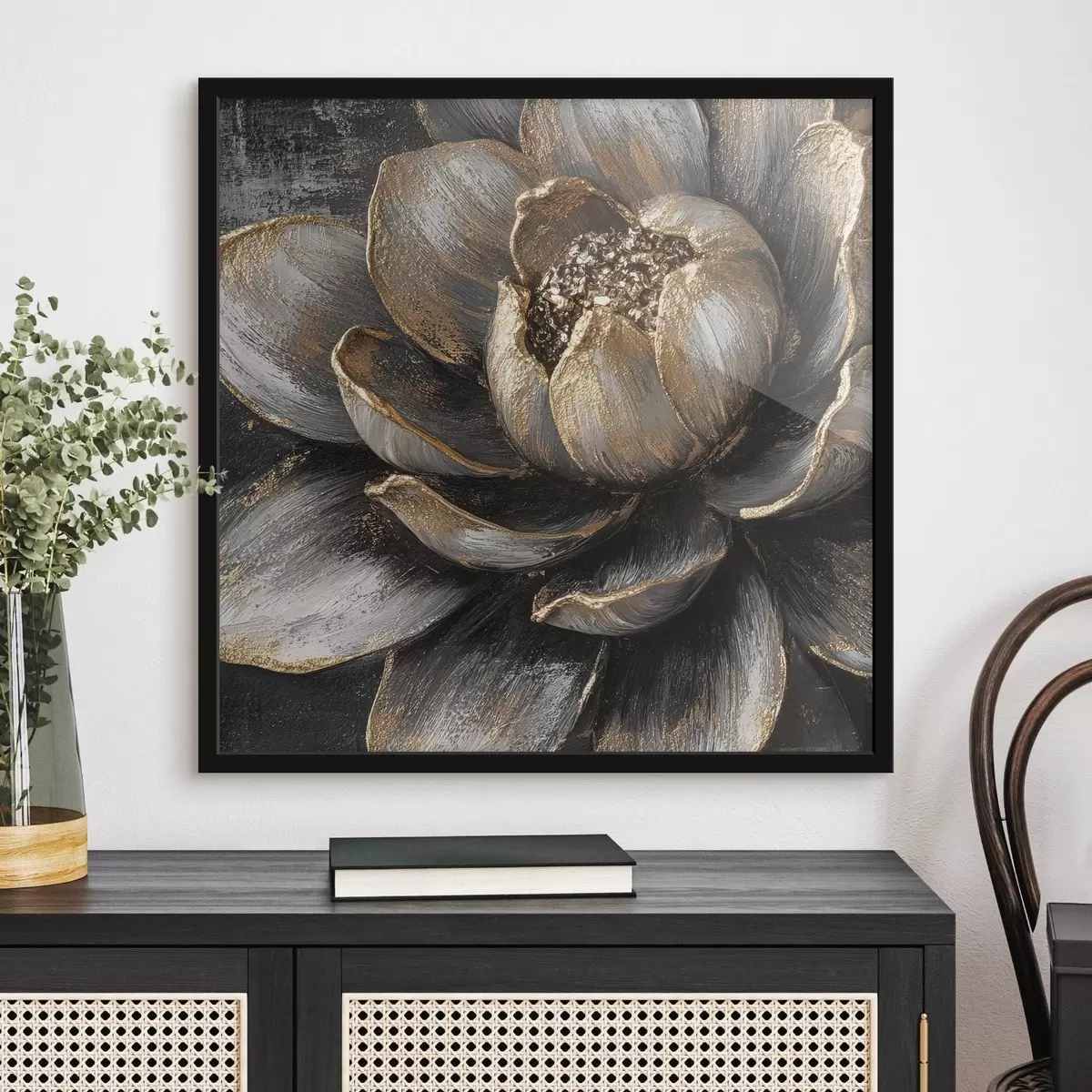 Poster Große prachtvolle Blume f42182