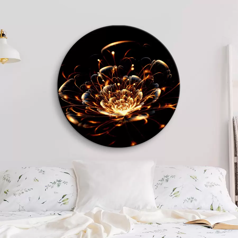 Wandbilder Blumen, Fenster und Strom r02877