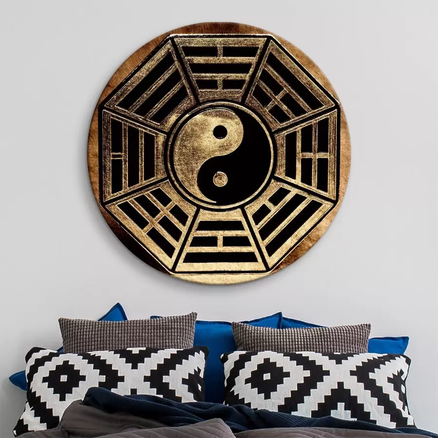 Wandbilder Schrift, Symmetrie und Muster r04283