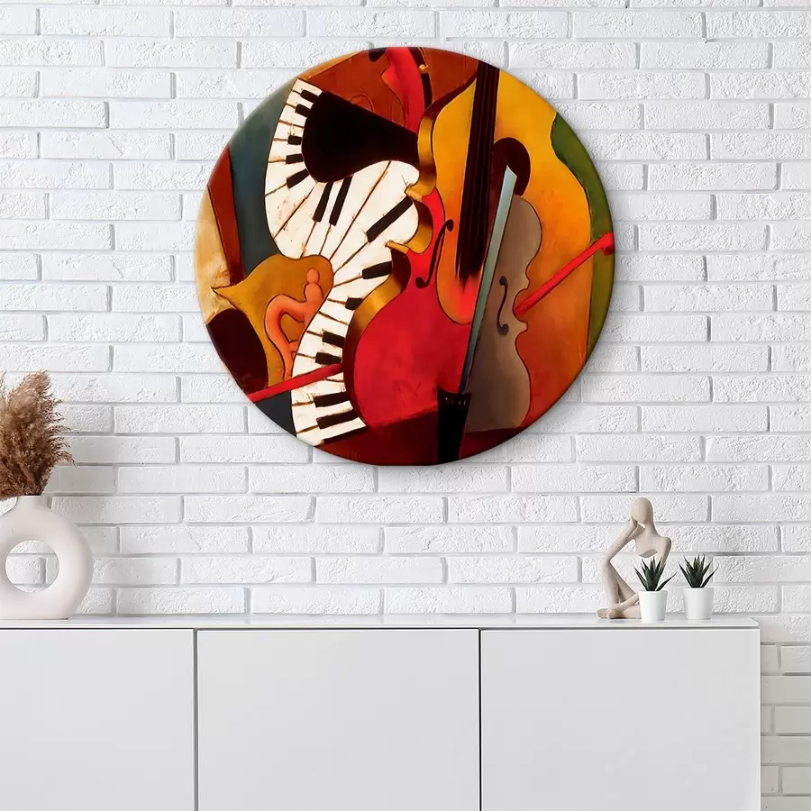 Wandbilder Musikinstrument, Streichinstrument und Geigenfamilie r04342