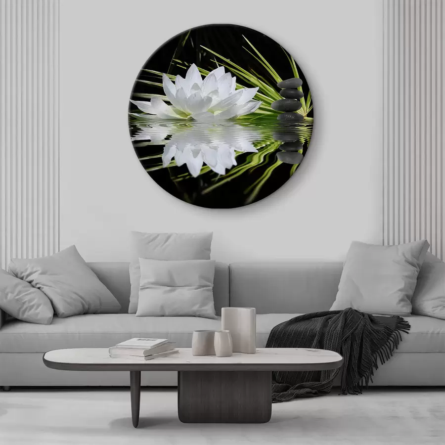 Wandbilder Blume, Pflanze und Wasser r04997