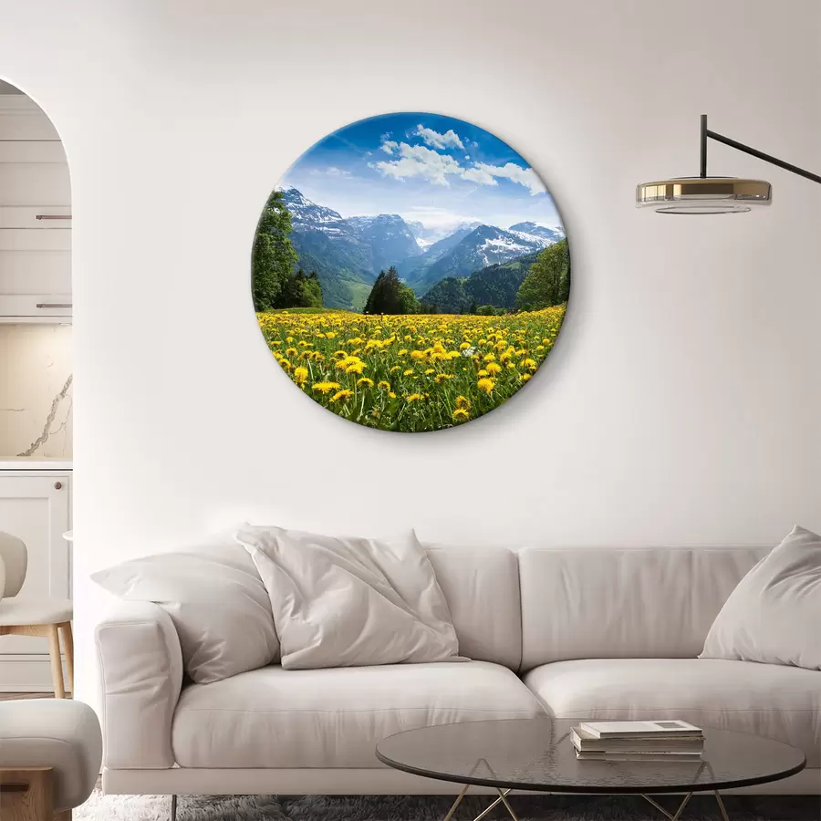 Wandbilder Blume, Himmel und Wolke r27419