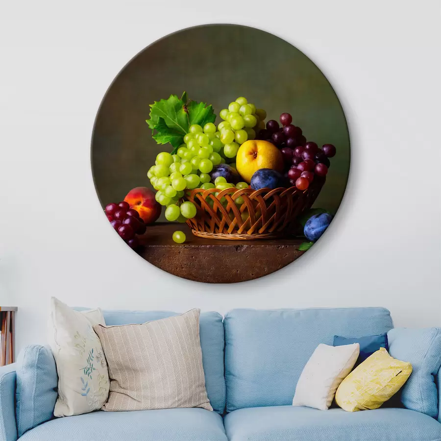 Wandbilder obstkorb r31114