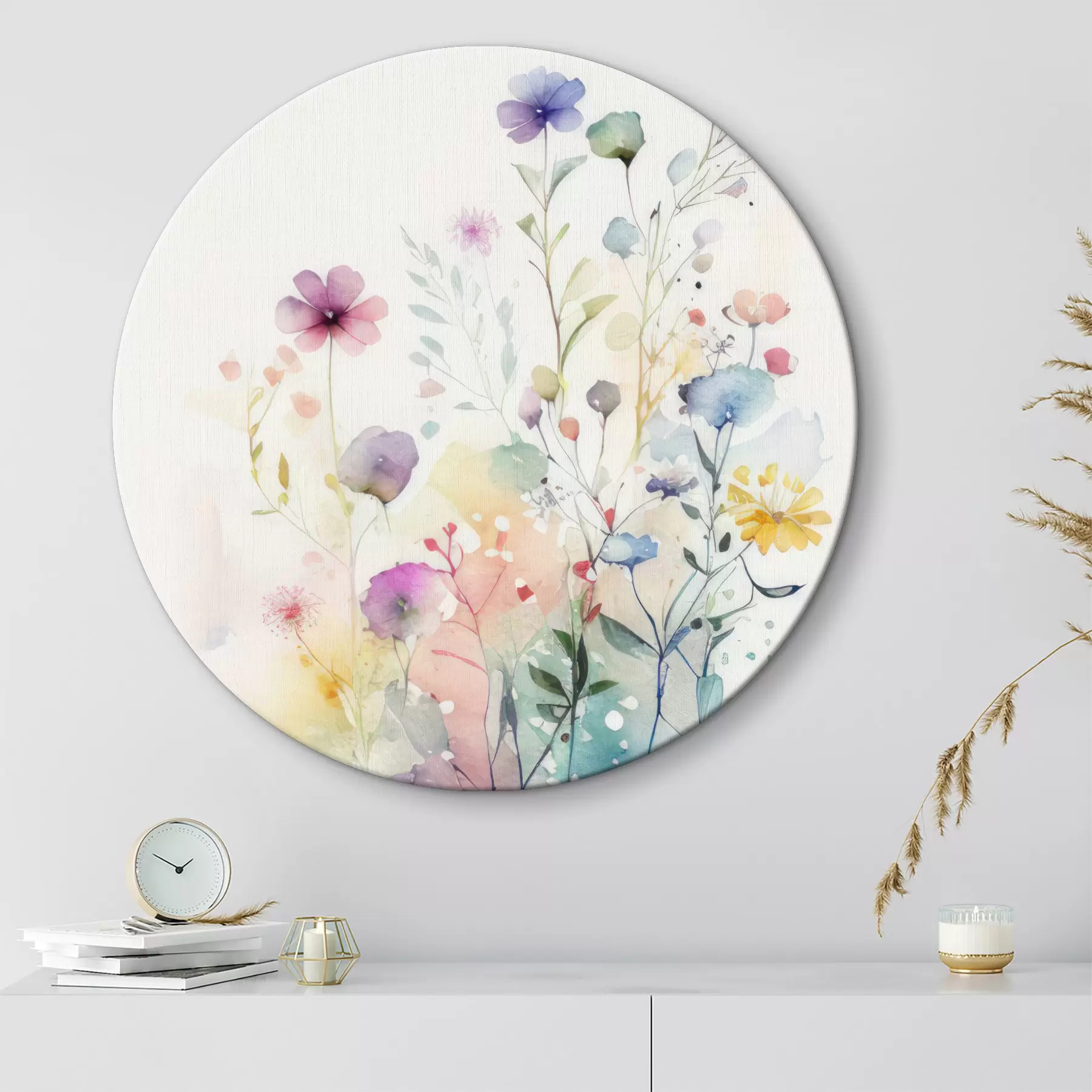 Wandbilder Aquarellierte Blumen r31227