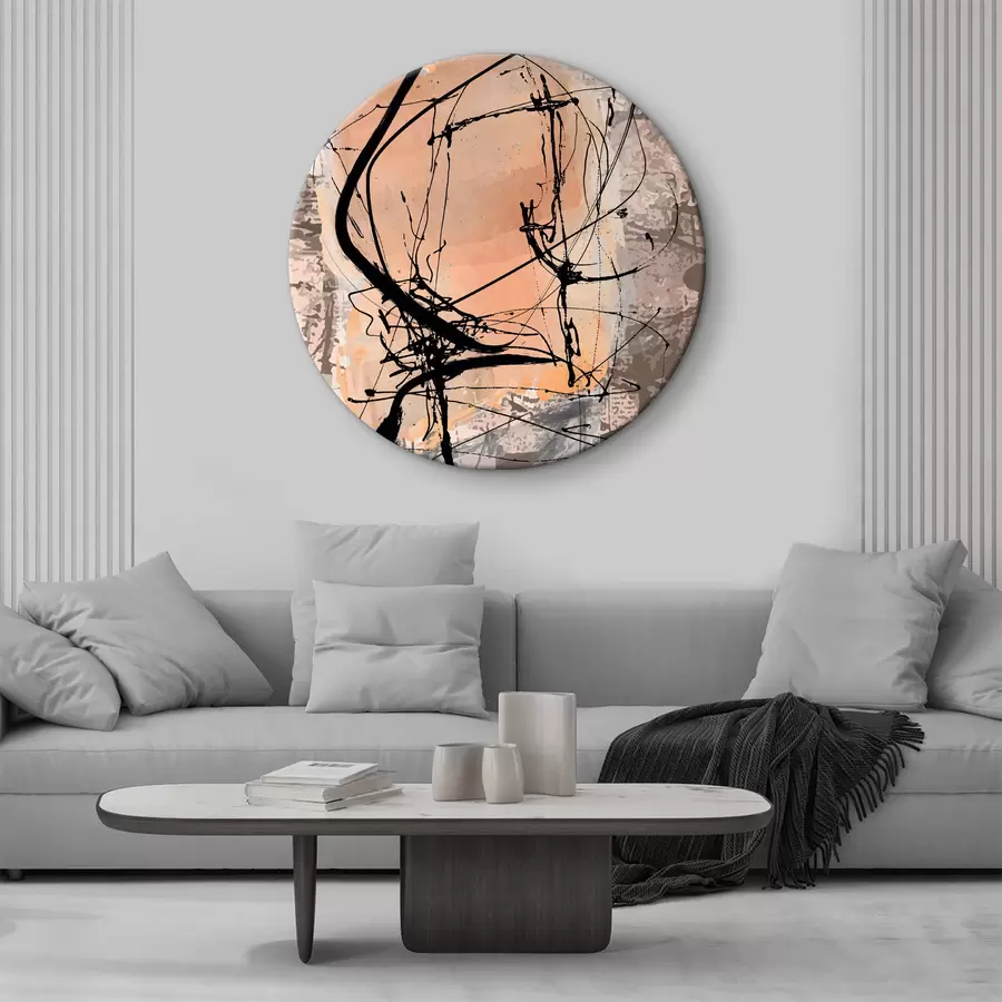 Wandbilder Abstraktion, Farbflecken r32424