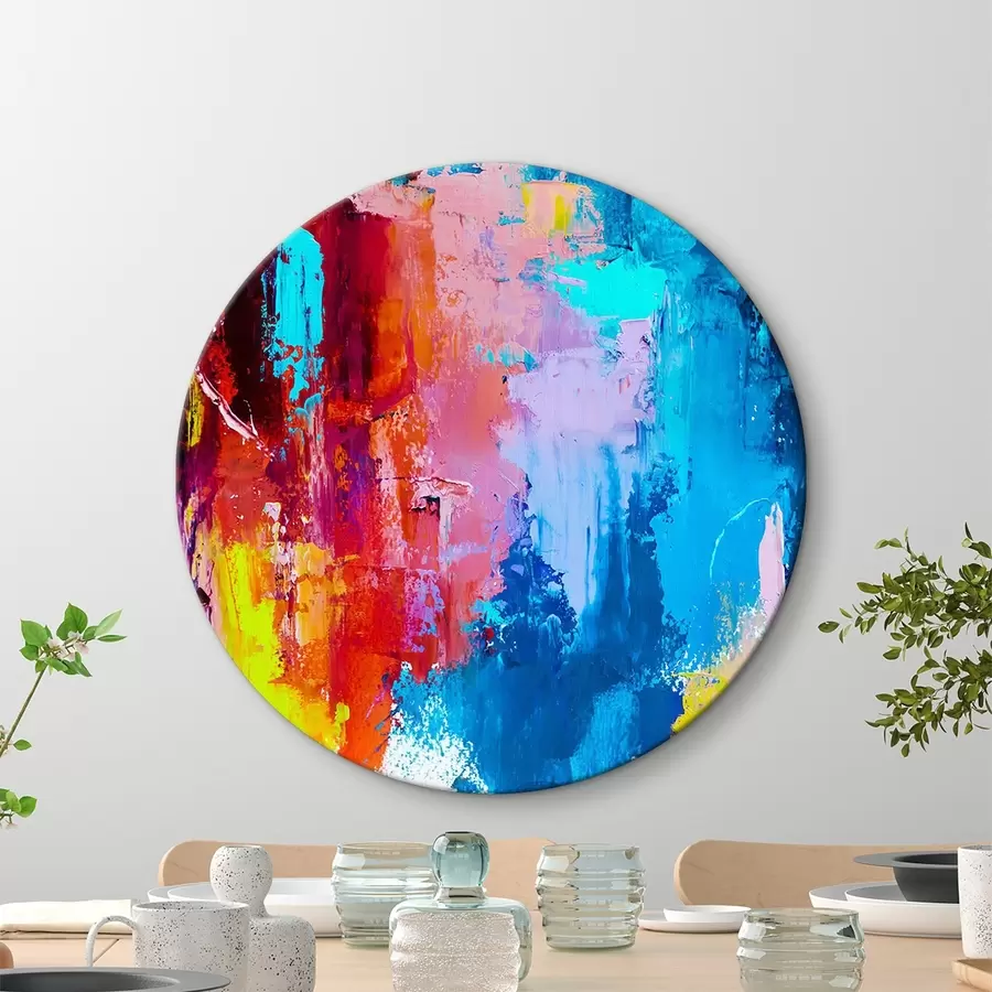 Wandbilder bunte Abstraktion r34051