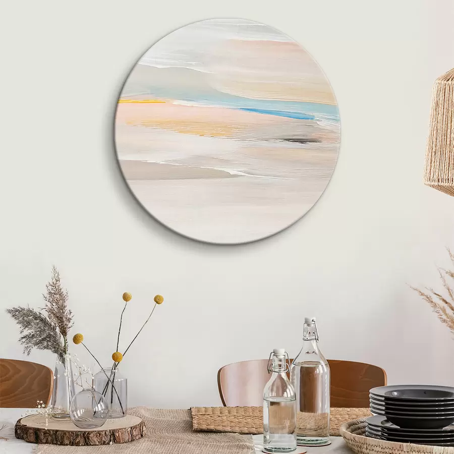 Wandbilder striche mit hellen Farben r34101