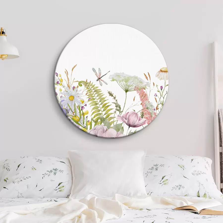 Wandbilder zarte Blumen r34153