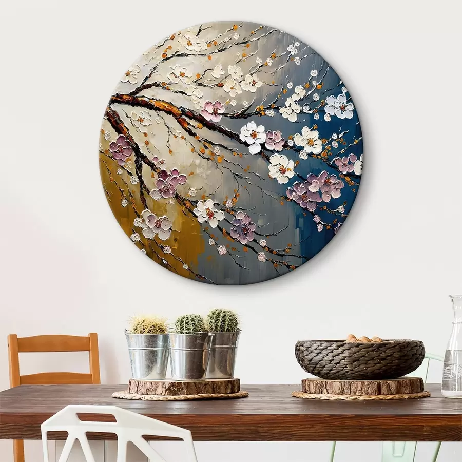 Wandbilder Kirschblüte Hintergrund Illustration r34615