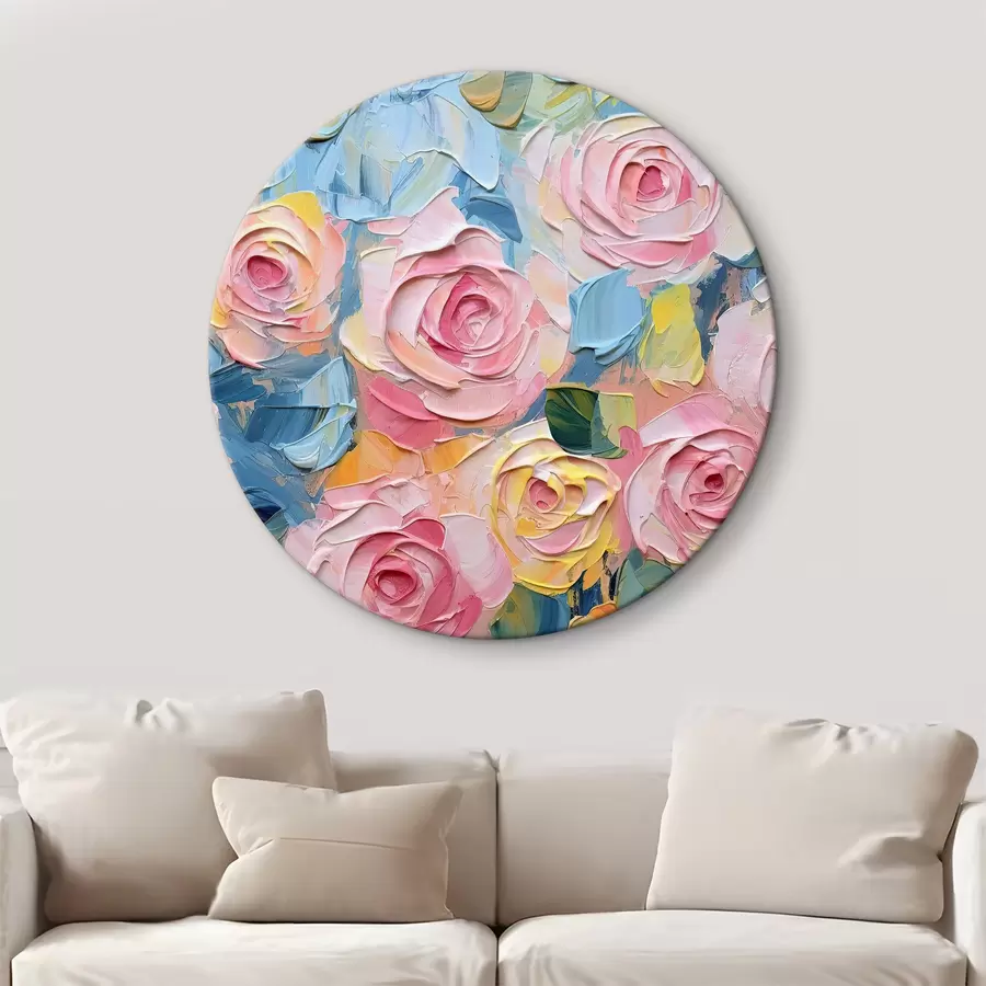 Wandbilder Volumetrische Rosen r35396