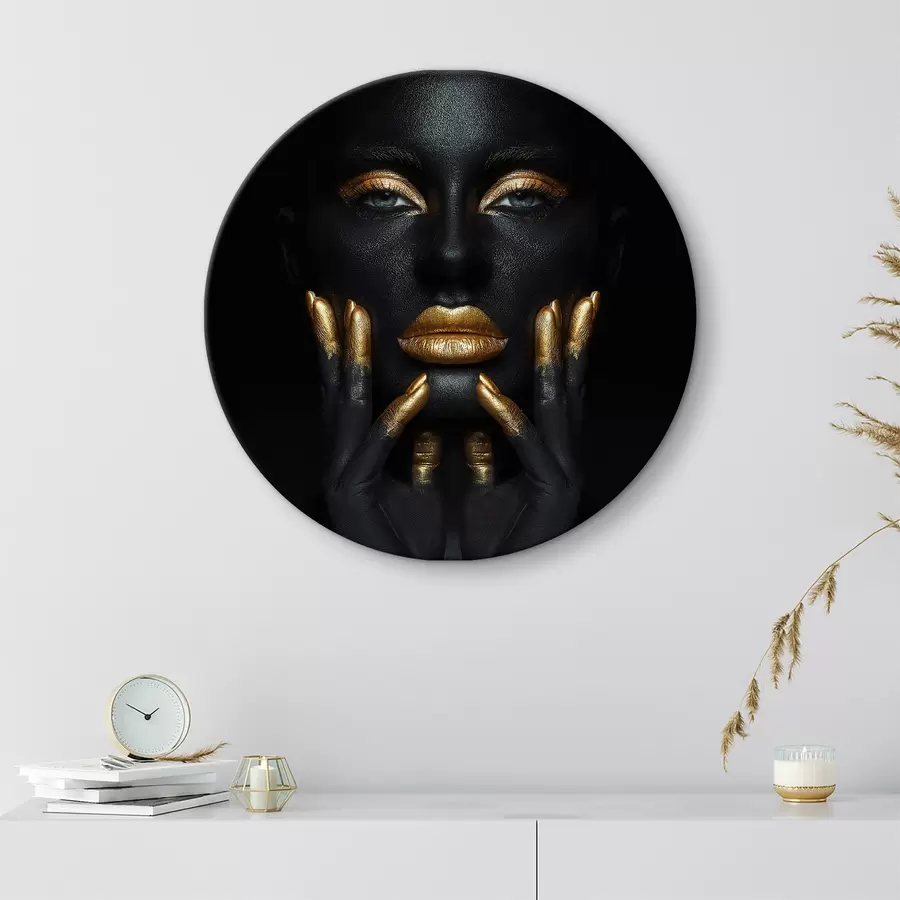 Wandbilder Stilvolle, mädchenhafte Abstraktion r35622