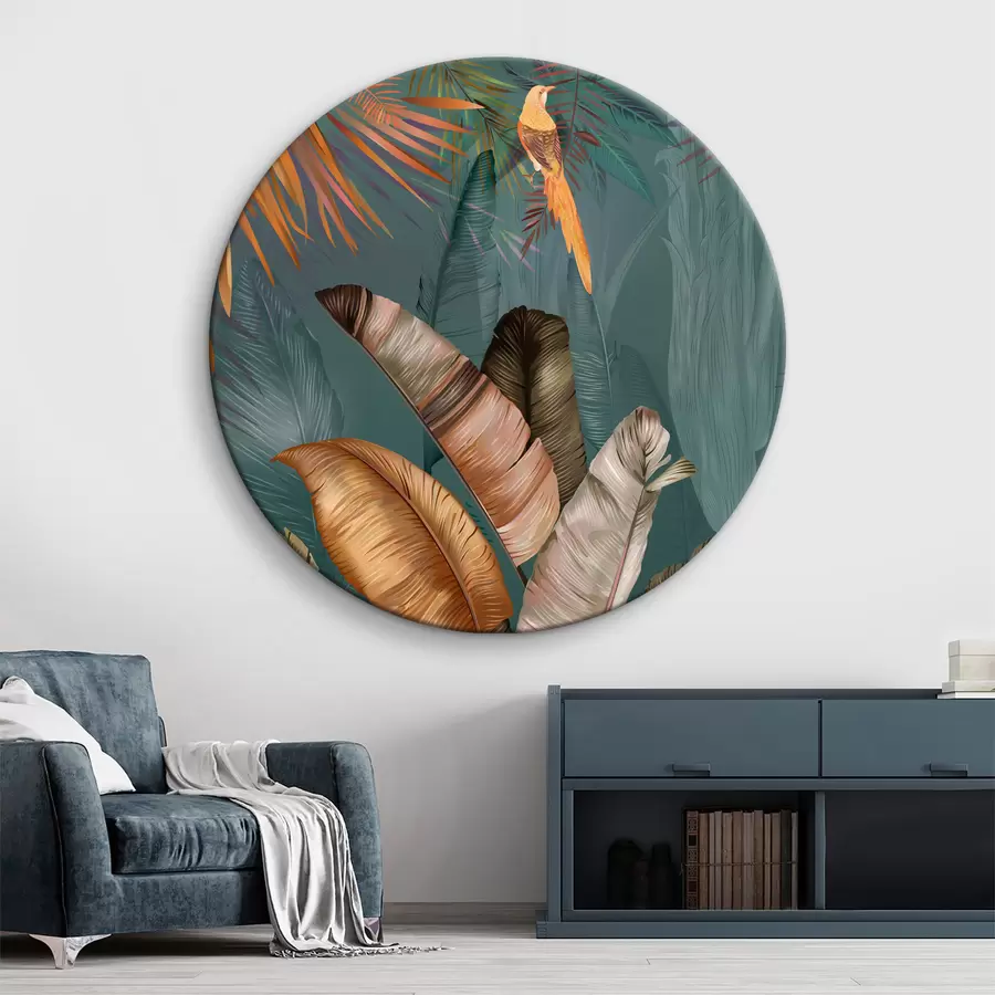 Wandbilder Bananenblätter in den Tropen r35860