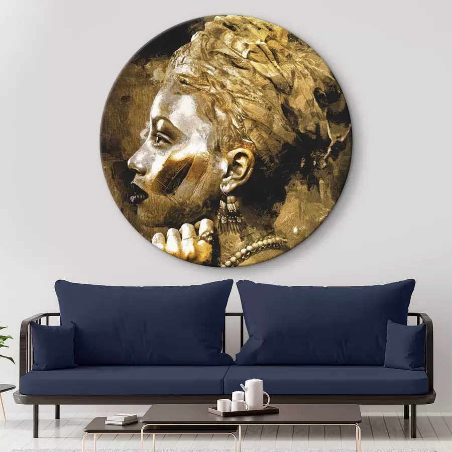 Wandbilder Ethnische afrikanische Frau r36530