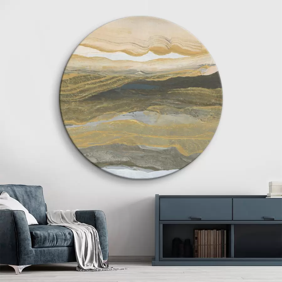 Wandbilder Erdige Töne in geschichteter Harmonie r36668