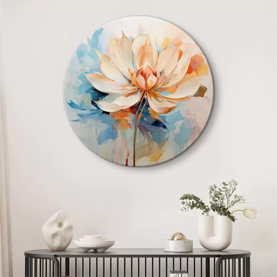 Wandbilder Blühende Farben in eleganter Harmonie r36805