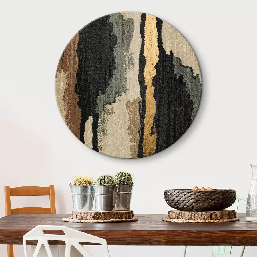 Wandbilder Abstraktes Bild auf Stoff r36836