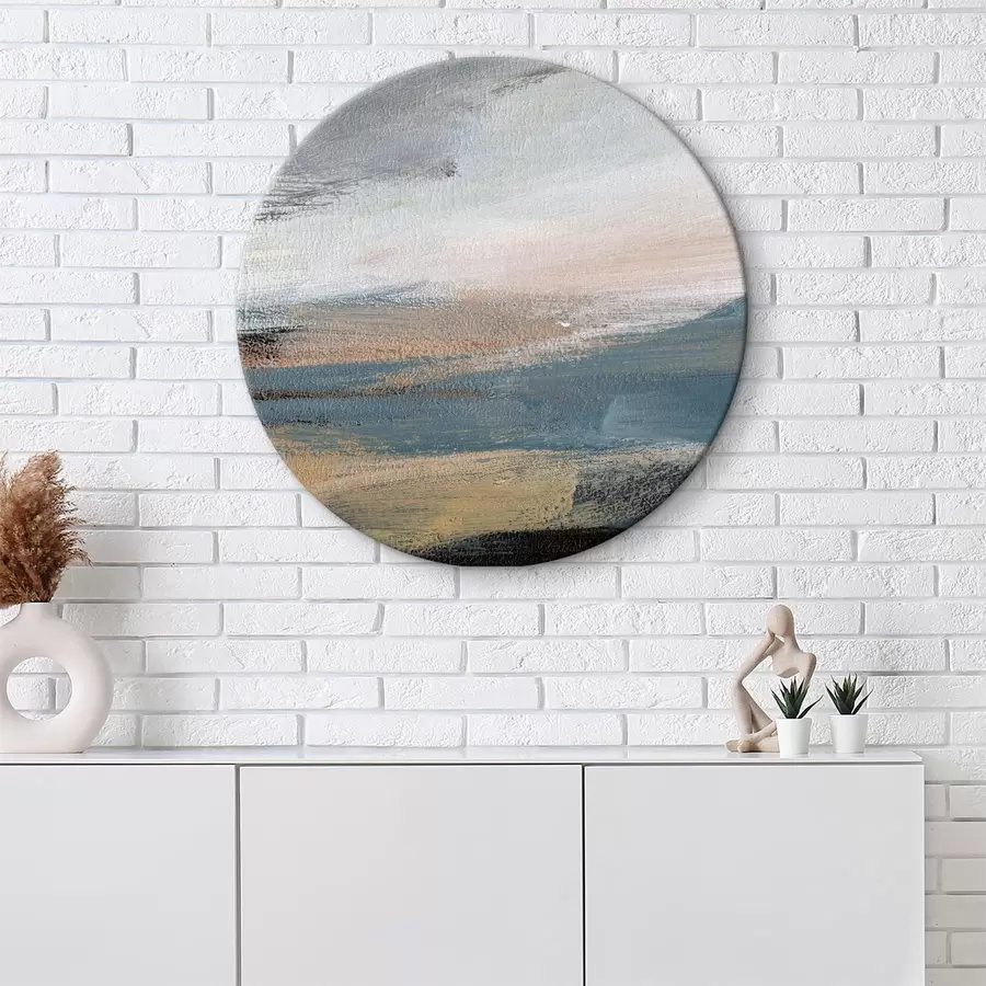 Wandbilder Abstrakter Blick auf den Strand und das Meer r37064