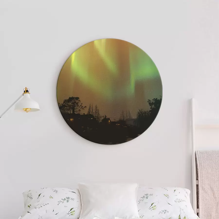 Wandbilder Grüne Lichter am Himmel r37084