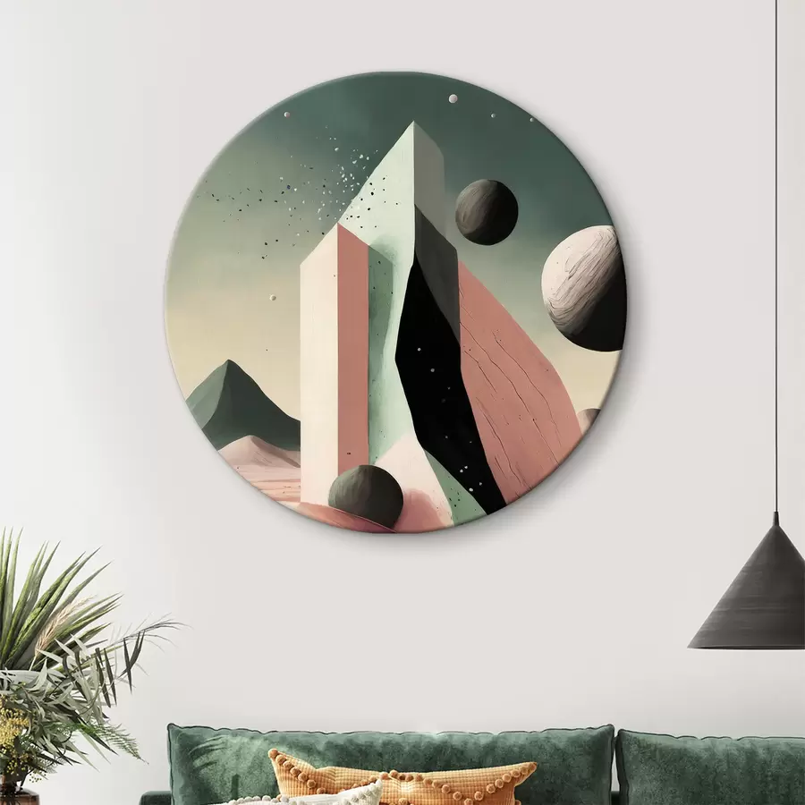 Wandbilder Digitale Wüstenlandschaftskunst r37363