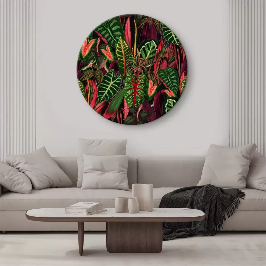 Wandbilder Tropische Blätter r37570