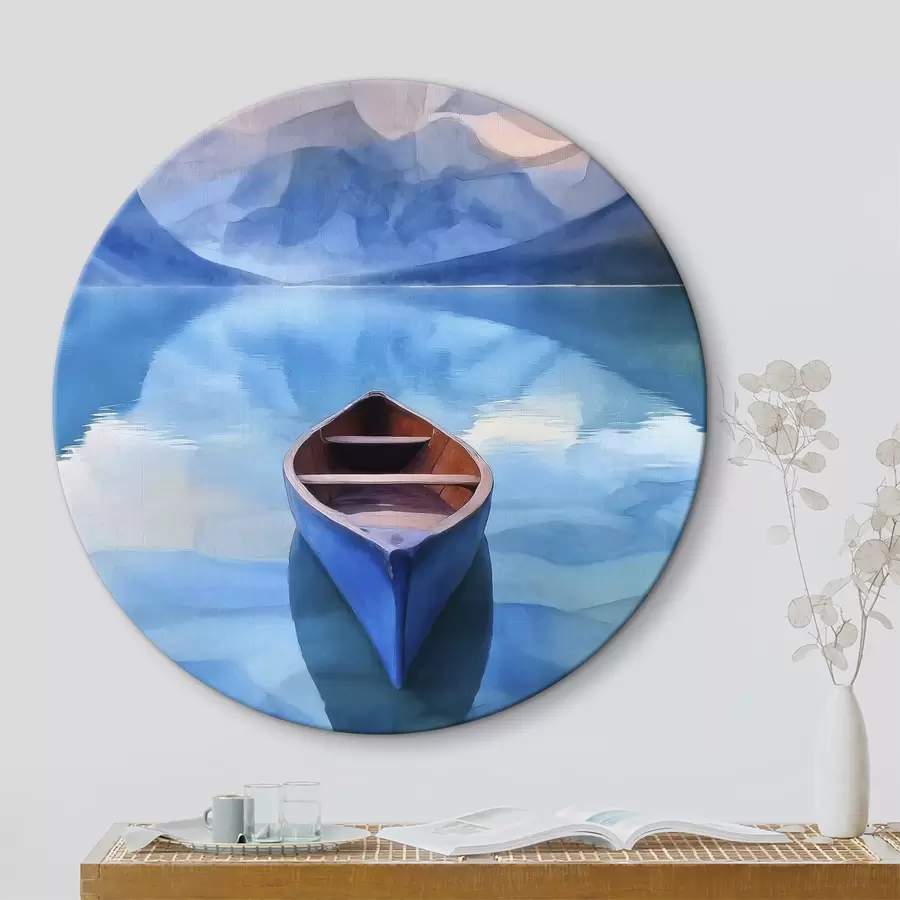 Wandbilder Boot auf dem See r37819