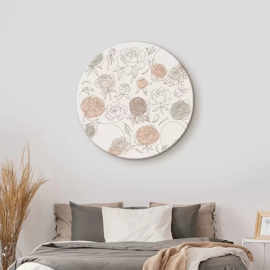 Wandbilder Elegantes Blumendesign r38017