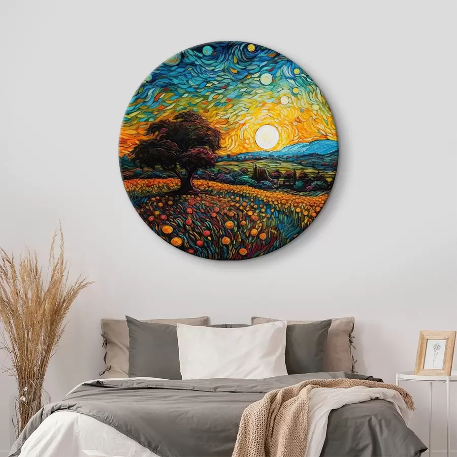 Wandbilder Heller Sonnenuntergang r38059