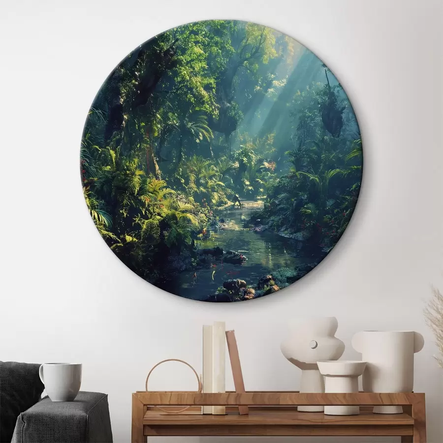 Wandbilder Ein Bach im Wald r38092