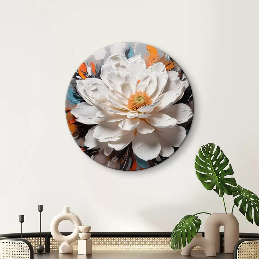 Wandbilder Ölblume r38097