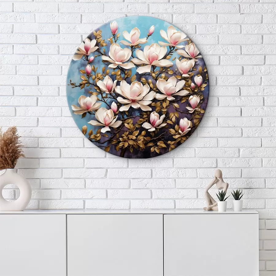 Wandbilder Bild eines Baumes mit Blumen r38102