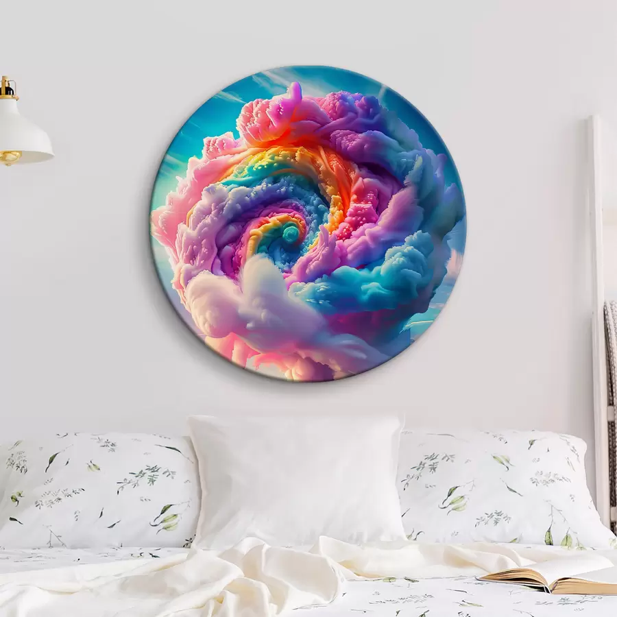 Wandbilder Regenbogensturm r38155