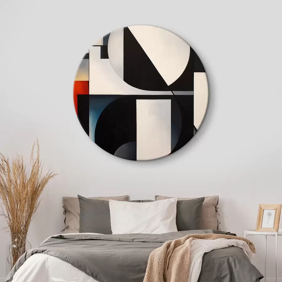 Wandbilder Malen einer geometrischen Figur r38170